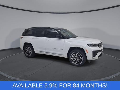 Bright White Clearcoat 2026 Jeep Grand Cherokee Summit