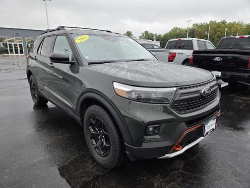 FORGED GREEN METALLIC 2023 Ford Explorer TIMBERLINE SUV