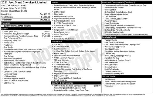 2021 Jeep Grand Cherokee L Limited