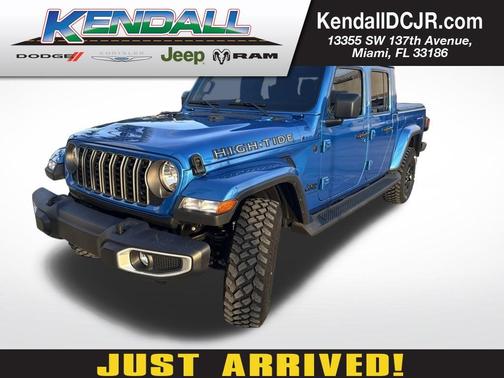 Hydro Blue Pearlcoat 2025 Jeep Gladiator High Tide