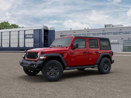 Firecracker Red Clearcoat 2026 Jeep Wrangler Sport S