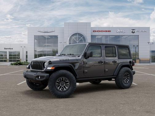Granite Crystal Clearcoat Metallic 2026 Jeep Wrangler Willys