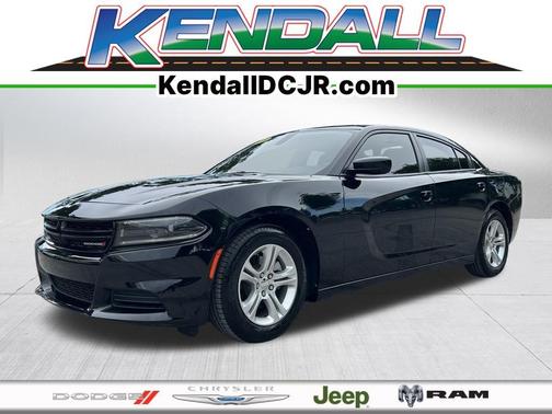 Pitch Black Clearcoat 2023 Dodge Charger SXT