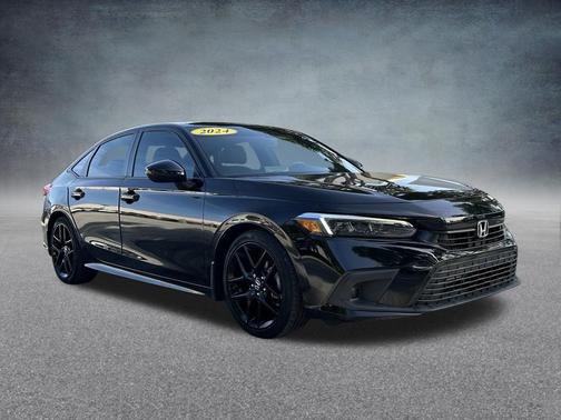 Crystal Black Pearl 2024 Honda Civic Sport