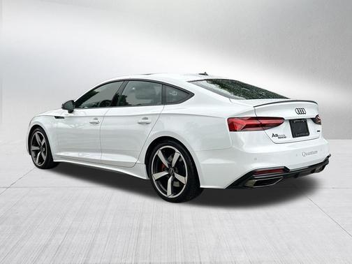 Glacier White Metallic 2024 Audi A5 Sportback 45 S line Premium Plus