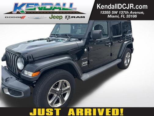 Black Clearcoat 2018 Jeep Wrangler Unlimited Unlimited Sahara