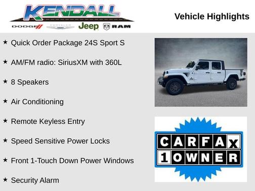 2024 Jeep Gladiator Sport