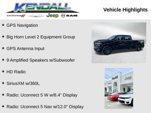 2025 RAM 1500 Big Horn/Lone Star