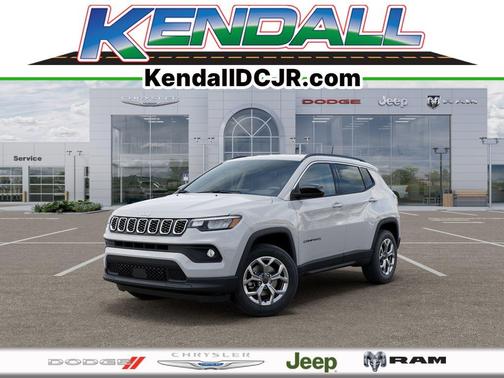 Bright White Clearcoat 2026 Jeep Compass Latitude