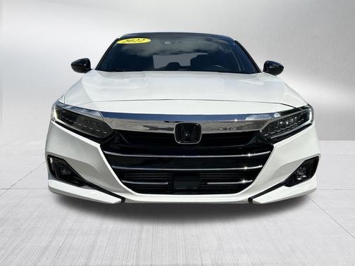 White 2022 Honda Accord Sport