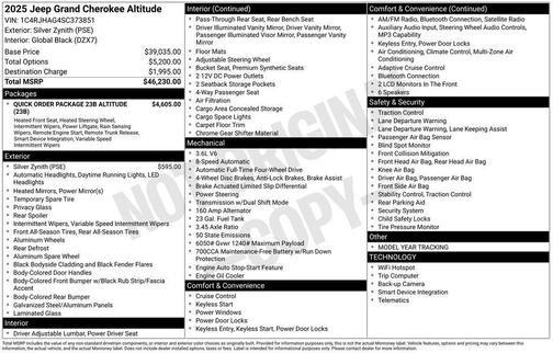 2025 Jeep Grand Cherokee Laredo
