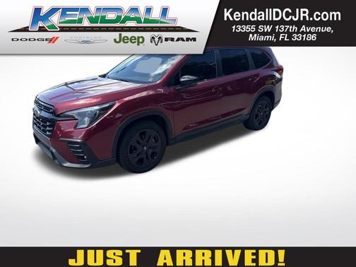 Crimson Red Pearl 2024 Subaru Ascent Onyx Edition