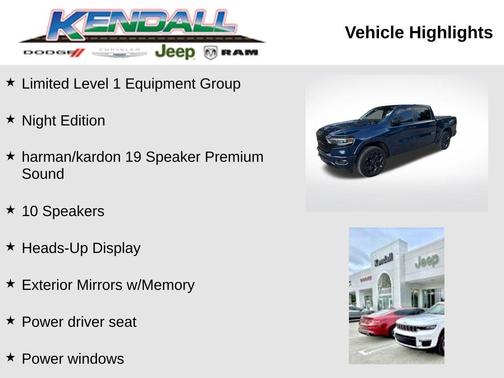 Patriot Blue Pearlcoat 2023 RAM 1500 Limited