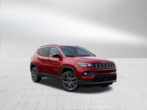 Red 2026 Jeep Compass Latitude