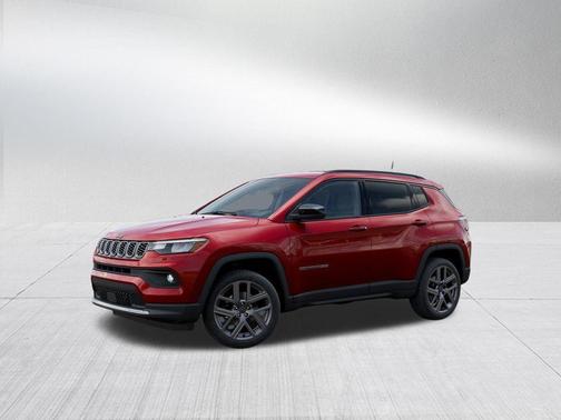 Red 2026 Jeep Compass Latitude