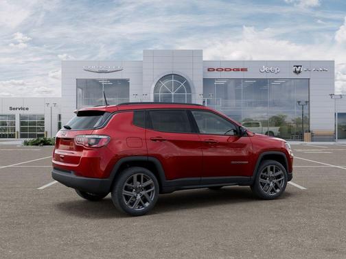 Red 2026 Jeep Compass Latitude