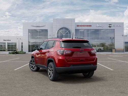 Red 2026 Jeep Compass Latitude