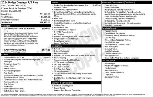 2024 Dodge Durango R/T