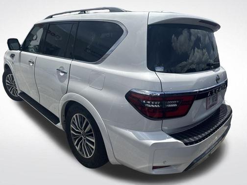 Aspen White 2022 Nissan Armada SL