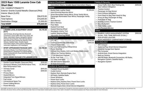 2023 RAM 1500 Laramie