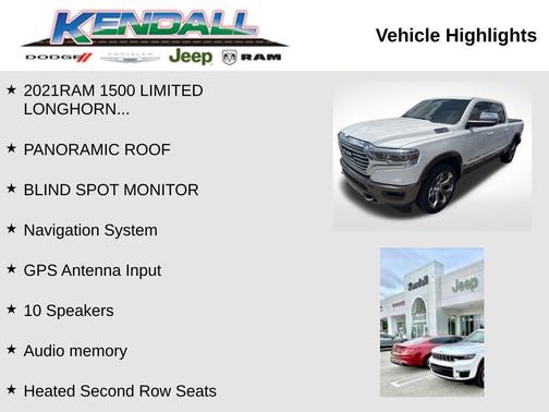 2021 RAM 1500 Longhorn