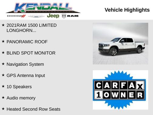 2021 RAM 1500 Longhorn