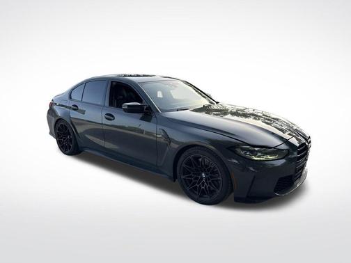 Gray Metallic 2024 BMW M3 Competition
