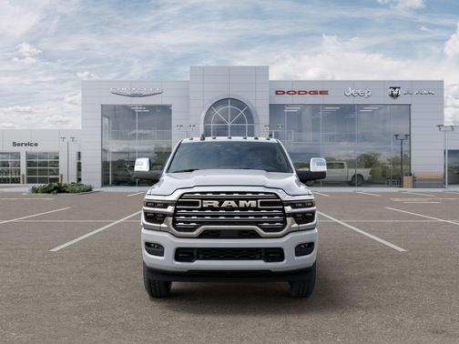 Bright White Clearcoat 2026 RAM 2500 Limited Longhorn