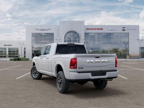 Bright White Clearcoat 2026 RAM 2500 Limited Longhorn