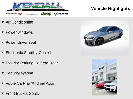 2024 Lexus IS 350 F Sport