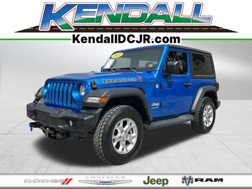 Hydro Blue Pearl 2021 Jeep Wrangler Islander