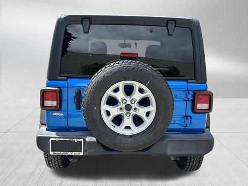 Hydro Blue Pearl 2021 Jeep Wrangler Islander