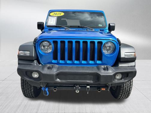 Hydro Blue Pearl 2021 Jeep Wrangler Islander