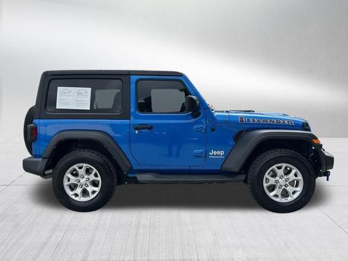 Hydro Blue Pearl 2021 Jeep Wrangler Islander