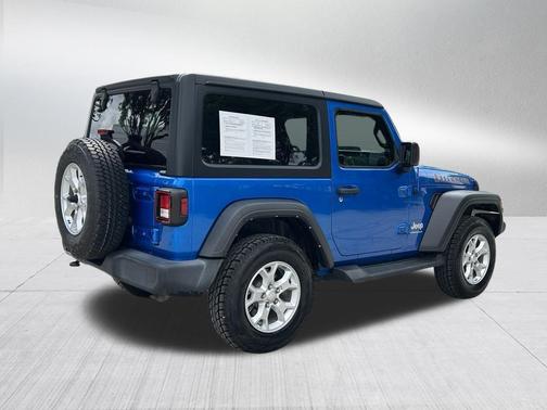 Hydro Blue Pearl 2021 Jeep Wrangler Islander