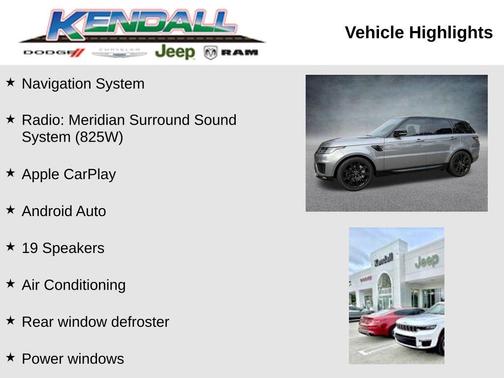 2022 Land Rover Range Rover Sport HSE Silver Edition MHEV