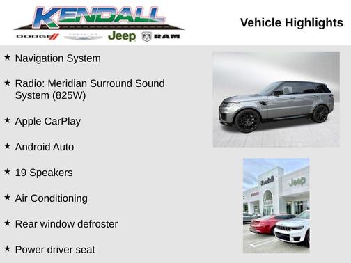 2022 Land Rover Range Rover Sport HSE Silver Edition MHEV