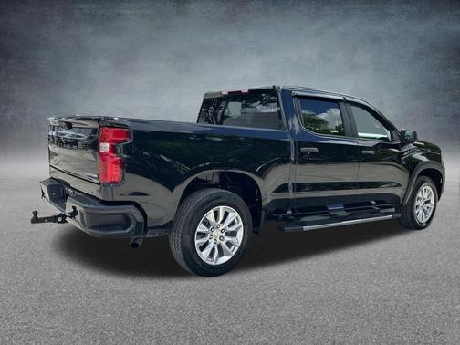 Black 2024 Chevrolet Silverado 1500 Custom
