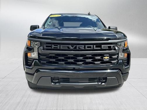 Black 2024 Chevrolet Silverado 1500 Custom