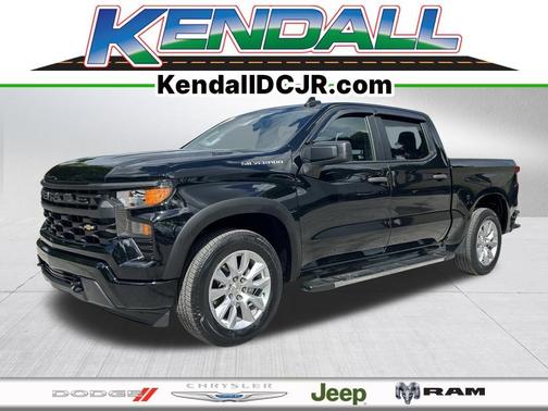 Black 2024 Chevrolet Silverado 1500 Custom
