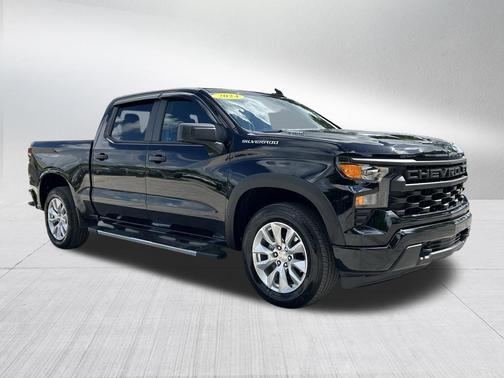 Black 2024 Chevrolet Silverado 1500 Custom