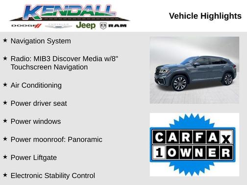 2023 Volkswagen Atlas Cross Sport 3.6L V6 SEL Premium R-Line