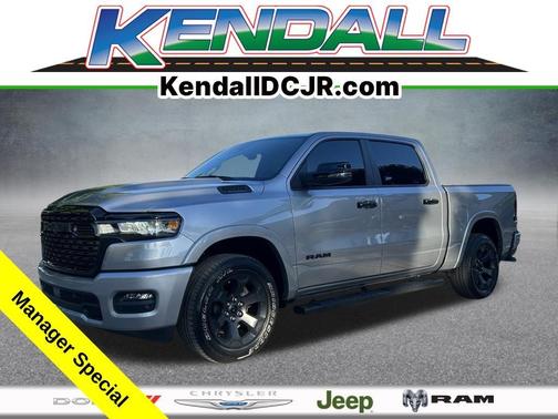Billet Silver Metallic Clearcoat 2025 RAM 1500 Big Horn/Lone Star