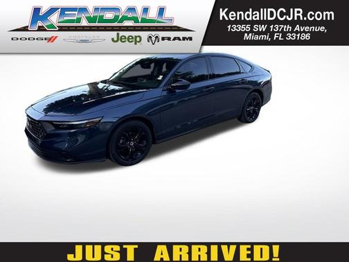Blue Metallic 2025 Honda Accord SE