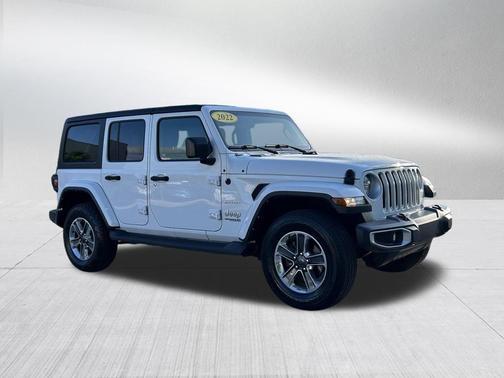 Bright White Clearcoat 2022 Jeep Wrangler Unlimited Unlimited Sahara