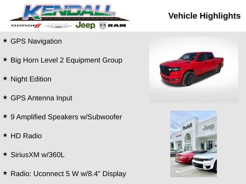 2025 RAM 1500 Big Horn/Lone Star