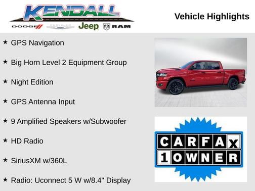 2025 RAM 1500 Big Horn/Lone Star