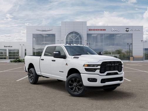 Bright White Clearcoat 2026 RAM 2500 Big Horn
