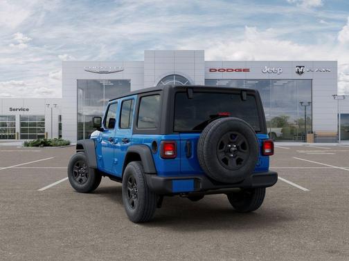 Hydro Blue Pearl 2026 Jeep Wrangler Sport