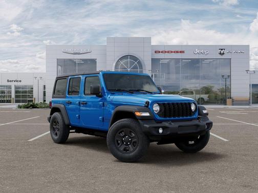 Hydro Blue Pearl 2026 Jeep Wrangler Sport